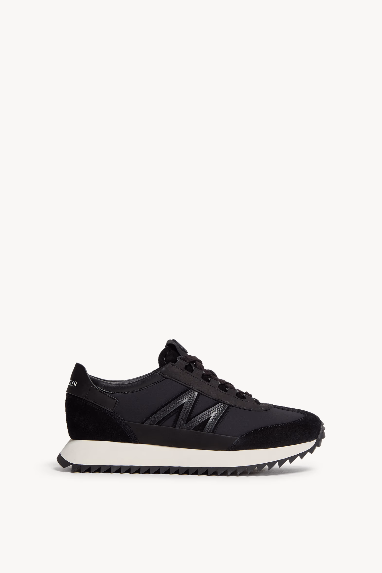 Zapatillas de ante y de nobuk Pacey2 Mujer Negro Moncler 0